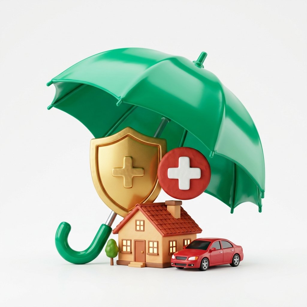 Insurance 3D Graphic